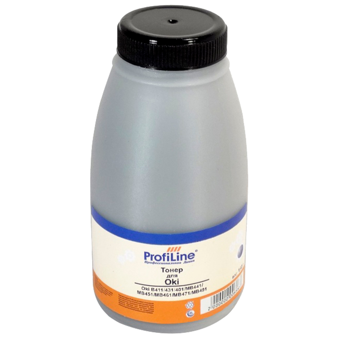 Тонер ProfiLine PL-150-TNR-44574705, бутыль 150 г, черный
