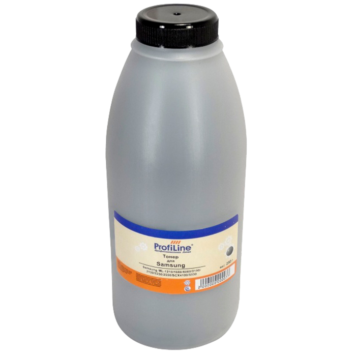

Тонер ProfiLine PL-200-TNR-ML-1210, бутыль 200 г, черный, совместимый для Samsung SCX-4016/4216/4100/4200/4521/4720/5312/5330/5530ML-1210/1660/3050/3470/ML2850D/2851ND/2851DK (PL-200-TNR-ML-1210), PL-200-TNR-ML-1210
