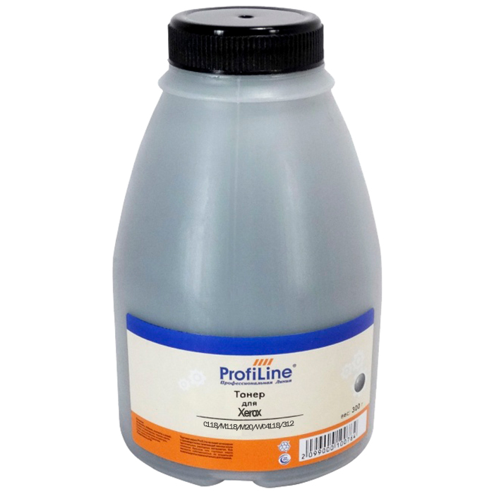 

Тонер ProfiLine PL-300-TNR-006R01044, бутыль 300 г, черный, совместимый для Xerox C118/M118/M20/WC4118/312 (PL-300-TNR-006R01044), PL-300-TNR-006R01044