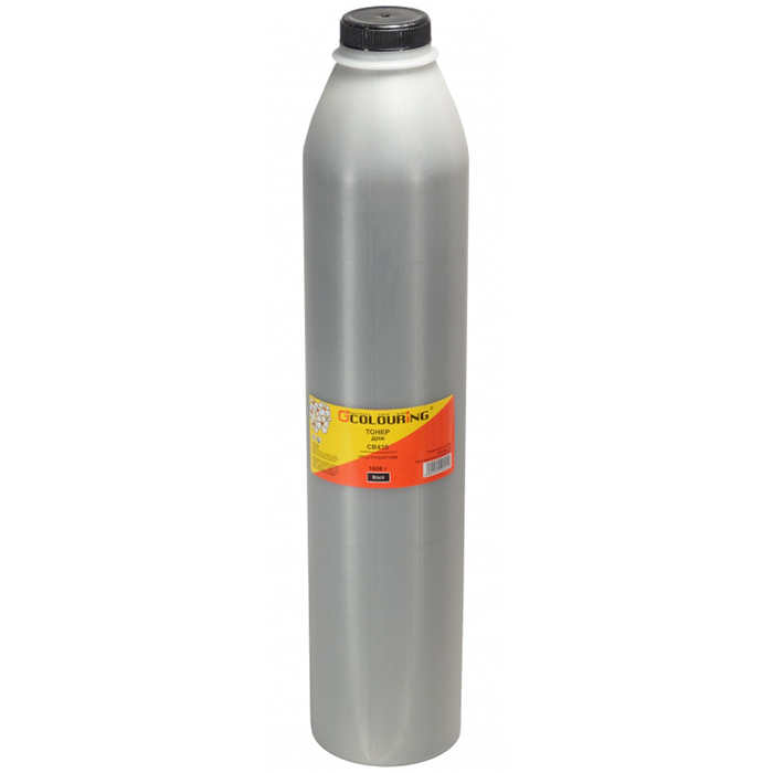 Тонер Colouring CG-1000-TNR-CB435, бутыль 1 кг, черный, совместимый для LJ P1005/P1006 (CG-1000-TNR-CB435)