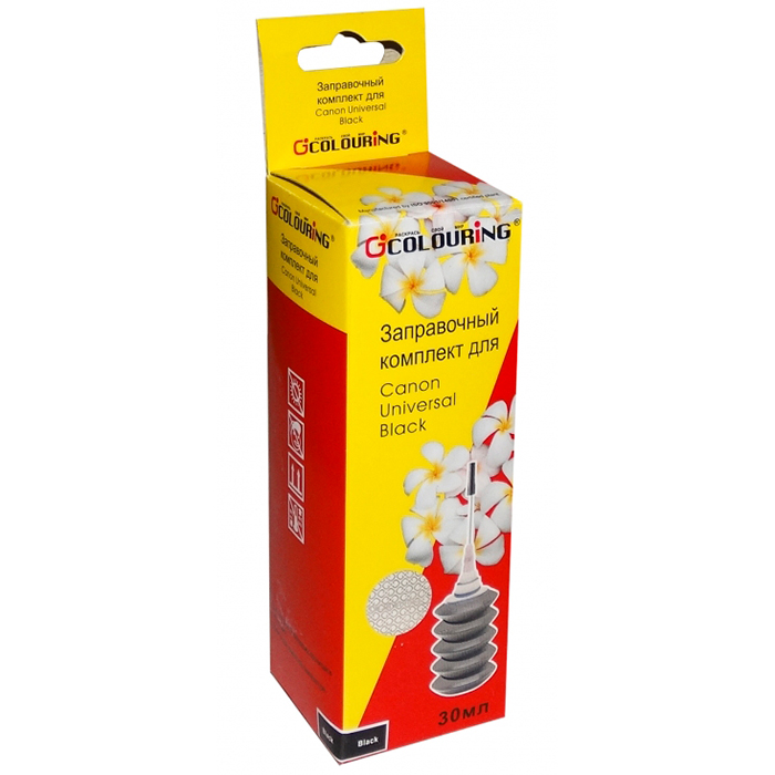 

Заправочный набор струйный Colouring CG-INK-UNI-HP\L-B 1*30мл, 30мл, черный для Lexmark совместимый, CG-INK-UNI-HP\L-B 1*30мл