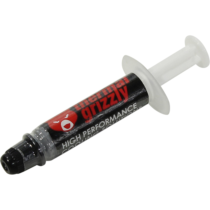 

Термопаста THERMAL GRIZZLY Aeronaut, 8.5 Вт/м·К, шприц, термопаста, лопаточка, 1 г, белый (TG-A-001-RS-RU), Aeronaut