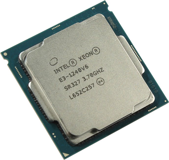

Процессор Intel Xeon E3-1240v6, 3700MHz, 4C/8T, 8Mb, TDP-72 Вт, LGA1151, tray (CM8067702870649), 1240v6