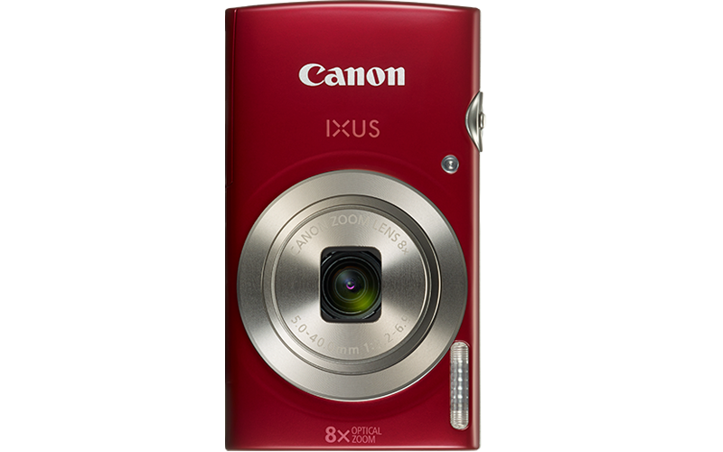 

Фотокамера Canon IXUS 185, 20Mpix, 8x Zoom, 2.7" LCD, SD, красный (1809C001), IXUS 185
