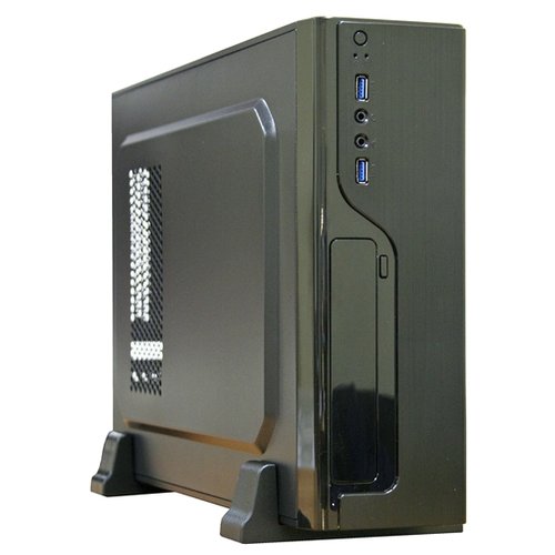 Корпус Trin M07 BK-BK-BK, mATX MiniTower, 2USB 3.0, черный, 350W