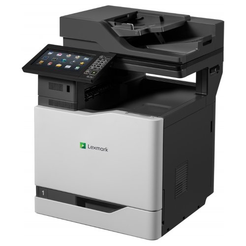 

МФУ лазерный Lexmark CX825de, A4, цветной, A4 ч/б: 55стр/мин, A4 цв.: 55стр/мин, 1200x1200dpi, дуплекс, ДАПД-150 листов, сетевой, USB, CX825de
