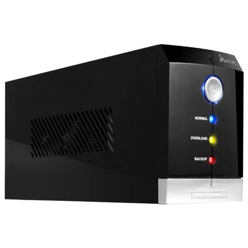 

ИБП SVC V-1200-F, 1200 В·А, 720 Вт, EURO, розеток - 3, USB, черный, V-1200-F