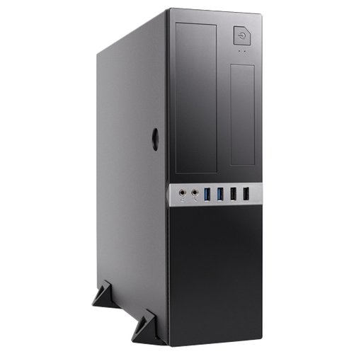 Корпус Foxline FL-203 mATX Slim-Desktop черный 300 Вт FL-203-TFX300S 735000₽