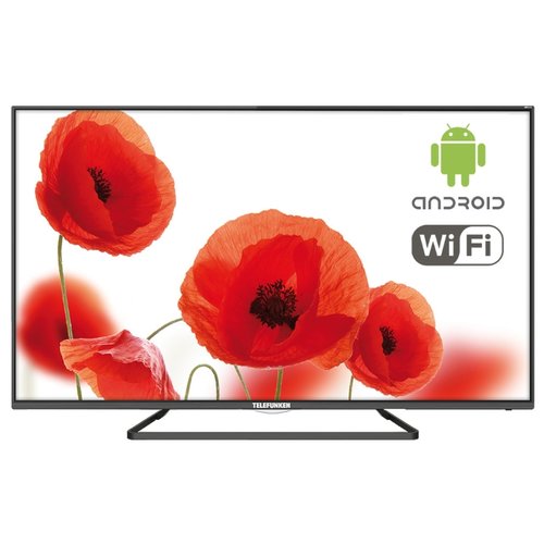 

Телевизор 32" Telefunken TF-LED32S39T2S, HD, 1366x768, DVB-T2 /C, HDMI, USB, WiFi, Smart TV, черный, TF-LED32S39T2S