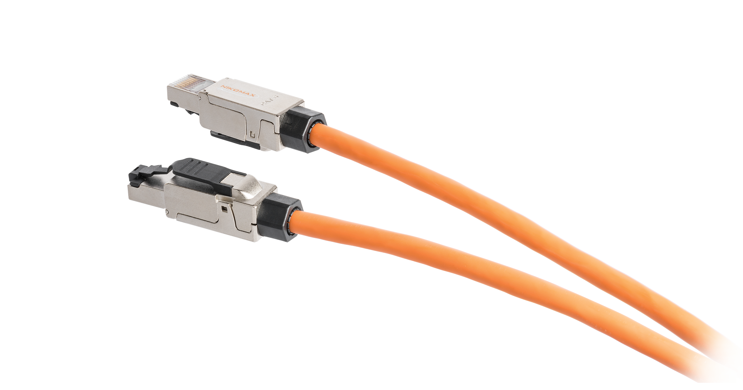 Коннектор RJ-45 8P8C категория 6, экранированный, NIKOMAX (NMC-RJ88SE2-NT-MT)