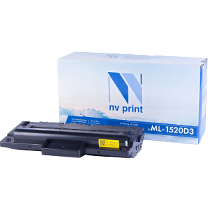 

Картридж лазерный NV Print NV-ML1520D3 (ML-1520D3), черный, 3000 страниц, совместимый для Samsung ML-1520/1520P