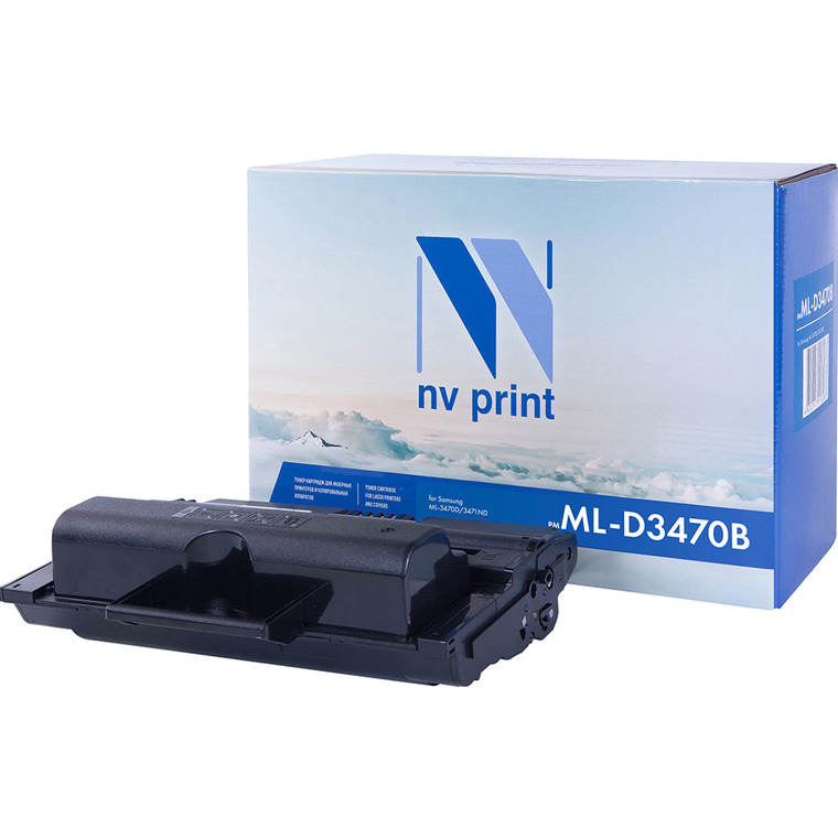 

Картридж лазерный NV Print NV-ML3470B (ML3470B), черный, 10000 страниц, совместимый, для Samsung ML-3470/3471