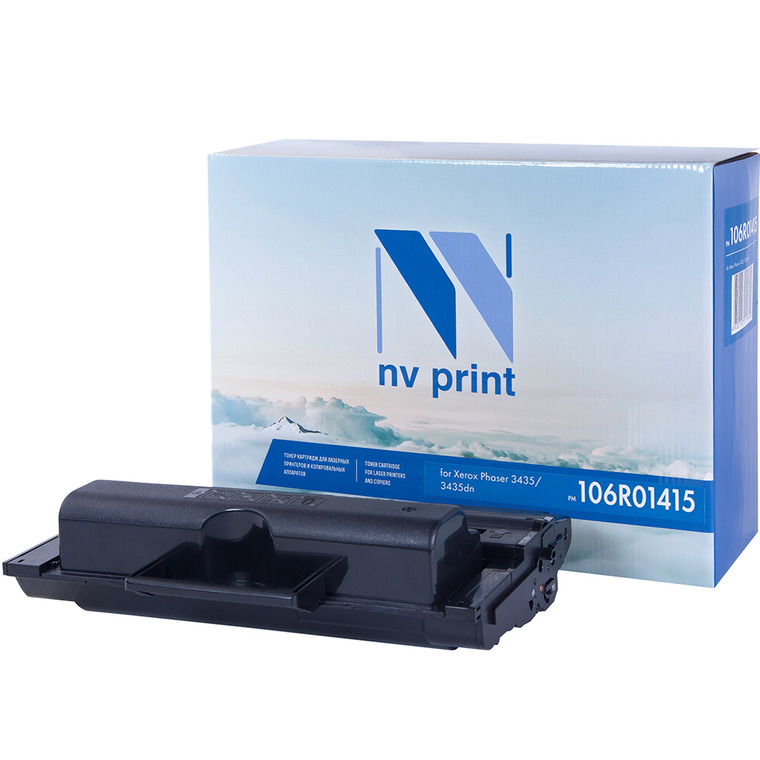 

Картридж лазерный NV Print NV-106R01415 (106R01415), черный, 10000 страниц, совместимый, для Xerox Phaser 3435