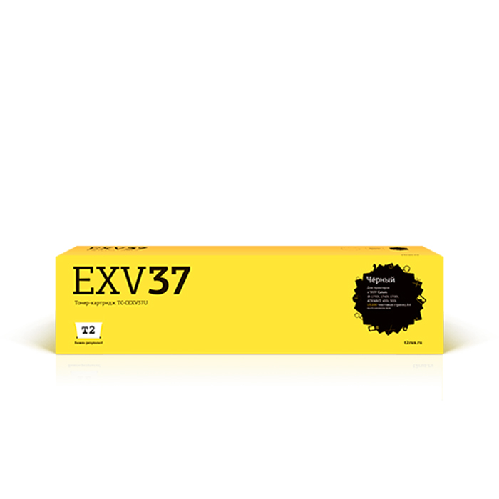 

Картридж лазерный T2 TC-CEXV37U (C-EXV37/2773B003AA), черный, 15200 страниц, совместимый, для Canon iR-1730i/1740i/1750i/iR ADVANCE 400i/500i