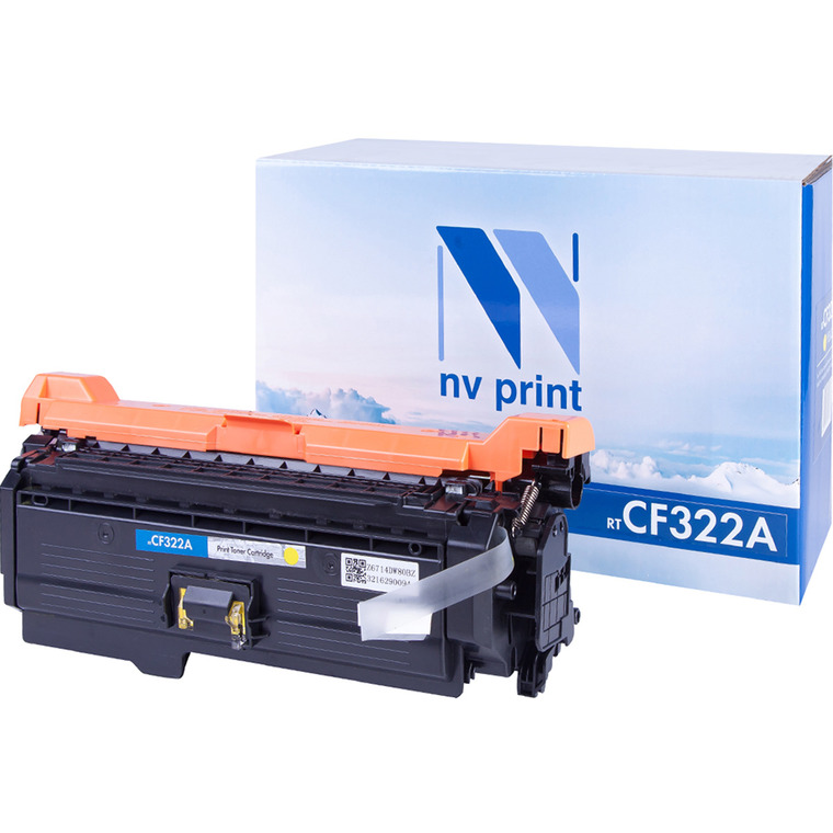 

Картридж лазерный NV Print NV-CF322AY (CF322A), желтый, 16500 страниц, совместимый для M680dn/M680f/M680z