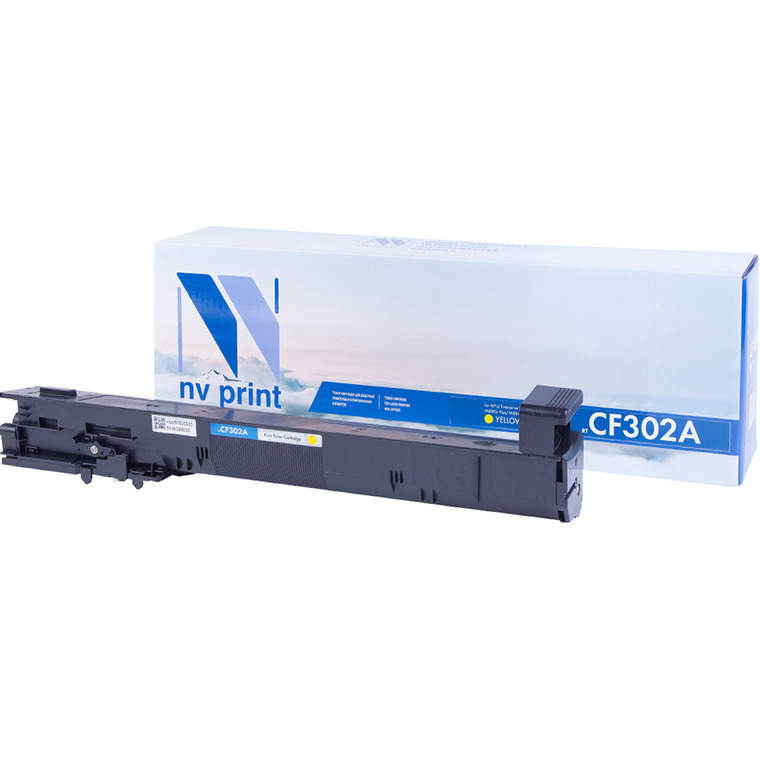 

Картридж лазерный NV Print NV-CF302AY (CF302A), желтый, 32000 страниц, совместимый, для CLJ M880