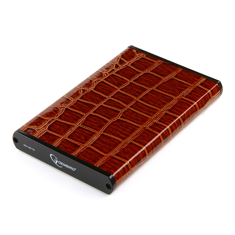 

Внешний бокс Gembird 1x 2.5" USB 3.0, коричневый (EE2-U3S-70L-BR), EE2-U3S-70L-BR