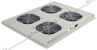 

Блок вентиляторов SNR SNR-SHELF-4F-960 для шкафов TFC глубиной 960мм, 4-вентилятора, SNR-SHELF-4F-960