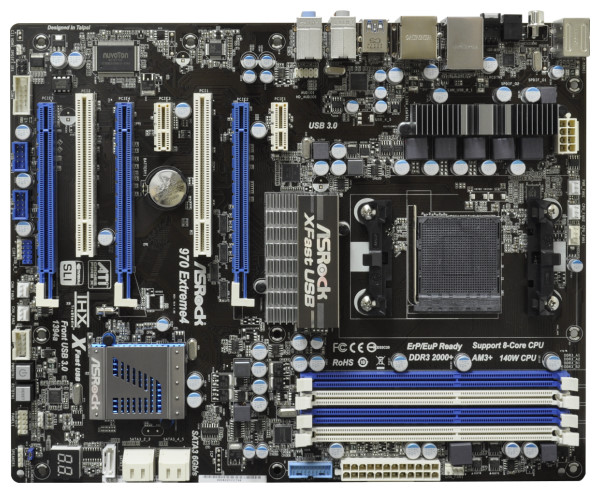 Материнская плата ASRock 970 Extreme4, SocketAM3+, AMD 970, ATX