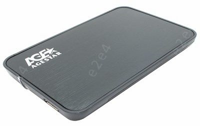 

Внешний бокс AgeStar 1x 2.5" USB 3.0, серебристый (3UB2A8), 3UB2A8