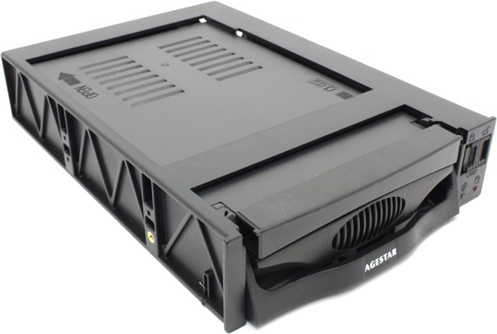 Мобильное шасси AgeStar SR3P/MR3-SATA(SW)-1F, черный