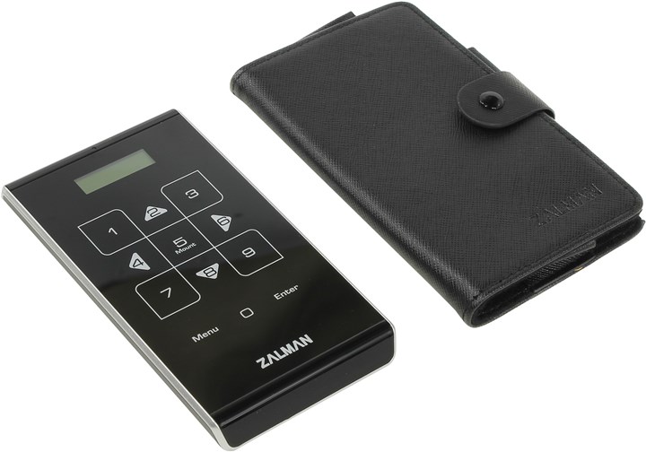 Внешний бокс Zalman ZM-VE500, 1x2.5", черный