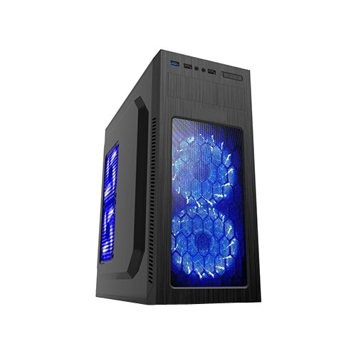 

Корпус PowerCool S2011BK, ATX, Midi-Tower, черный, 500Вт, S2011BK