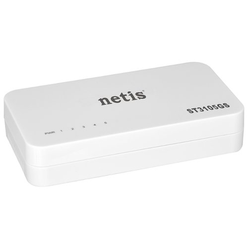 

Коммутатор Netis ST3105GS 5 портов 10/100/1000Mbps, ST3105GS