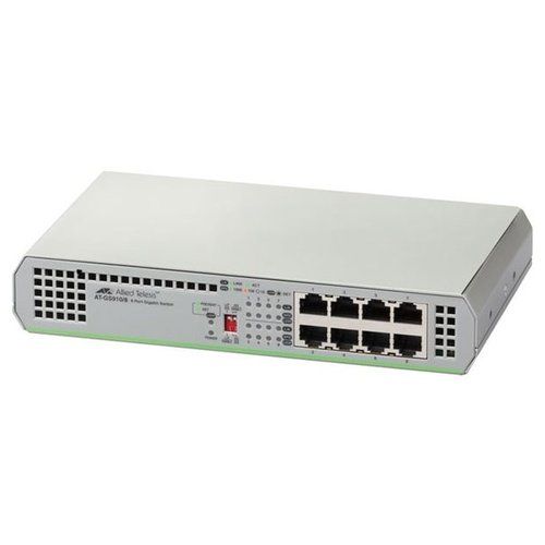 

Коммутатор Allied Telesis AT-GS910/8E-50, 8x10/100/1000Mbps, неуправляемый, AT-GS910/8