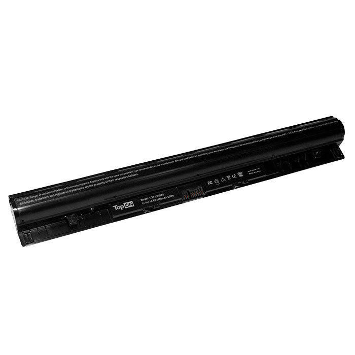 Аккумуляторная батарея TopON для LENOVO G400S, G510S, G500S, G505S, G510S, S410P, S510P, Z710 G50-30, G50-70 Series - 14.4V 2600mAh (TOP-LG400S)