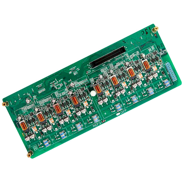 

Плата расширения Panasonic KX-TDA1186X (8 аналоговых внешних линий, DRP only, дочерняя для TDA1180), Зеленый, KX-TDA1186X