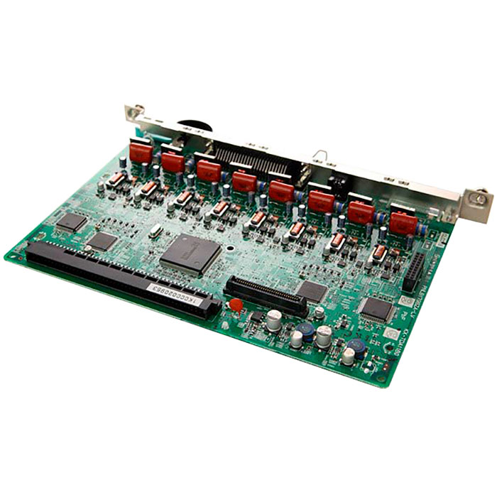 

Плата расширения 8 внешних аналоговых линий Panasonic KX-TDA1180X для TDA100DRP, Зеленый, KX-TDA1180X