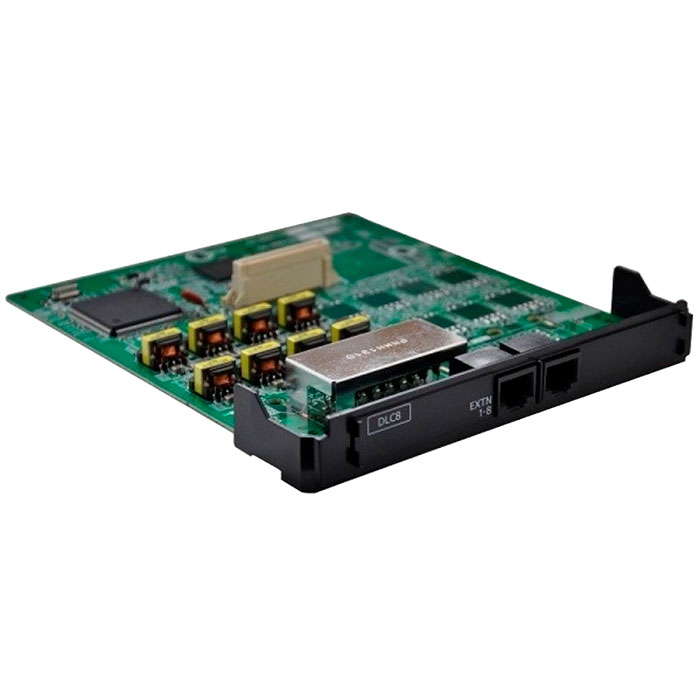 

Плата расширения Panasonic KX-NS5171X, 8-цифровых внутренних линий (DLC8), Черный, KX-NS5171X