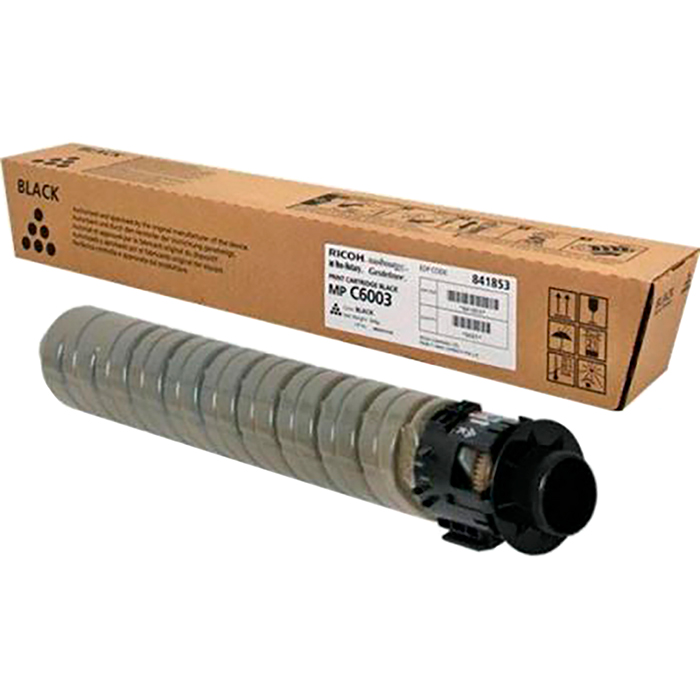 

Картридж лазерный Ricoh MPC6003/841853, черный, 33000 страниц, оригинальный для Ricoh MPC4503-C6003/C4504-C6004, MPC6003