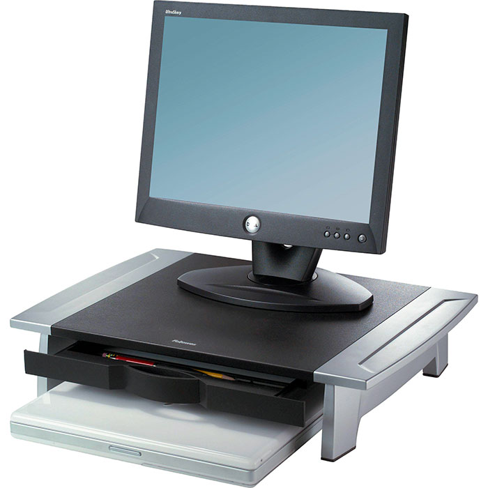 

Подставка для монитора Fellowes Office Suites Standard FS-8031101 (CRC80311), Серый, Office Suites Standard