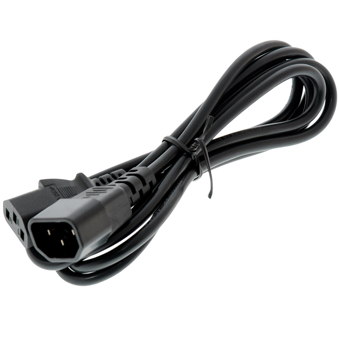 

Кабель питания IEC-320-C14-IEC-320-C13, 3м, черный Hyperline