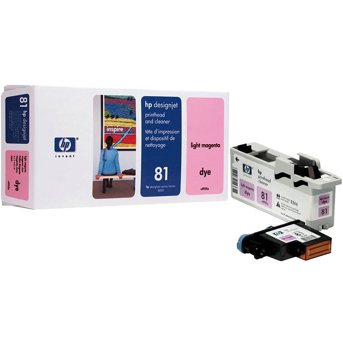 

Печатающая головка HP C4955A №81 for DesignJet 5000/5500, Light Magenta, No. 81
