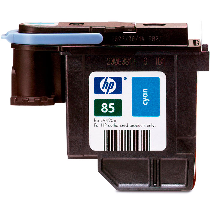 

Печатающая головка HP No. 85 Cyan, для DesignJet 30/90/130 (C9420A), No. 85