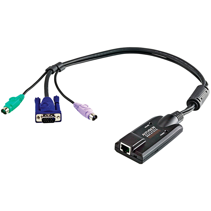 

Кабель ATEN для KVM переключателей(KA7120) (VGA15M+2PS/2), KA7120