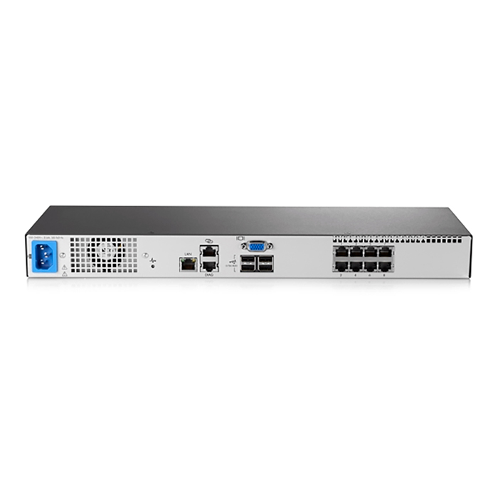 Переключатель HPE 0x1x8 G3 KVM Console Switch (AF651A)