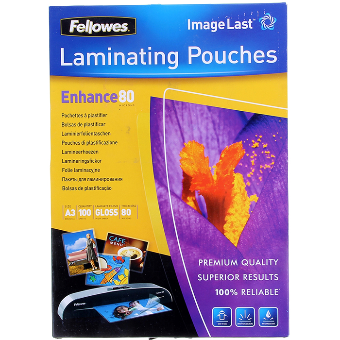 Пленка для ламинирования FELLOWES A3 100 шт