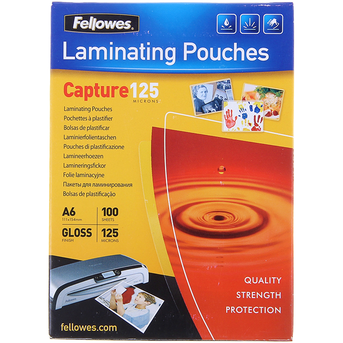Пленка для ламинирования FELLOWES A6 100 шт