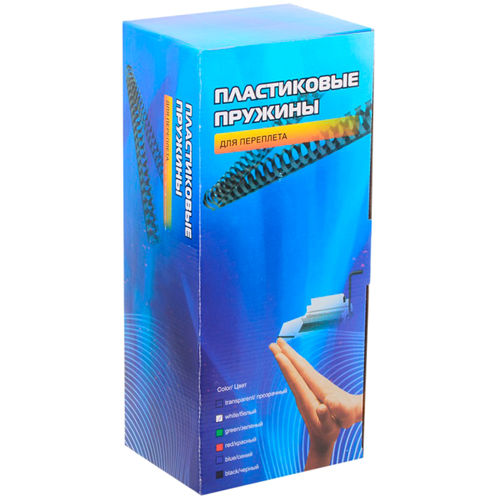 Пружины для переплета 1.4 см, 91-110 листов, Office Kit