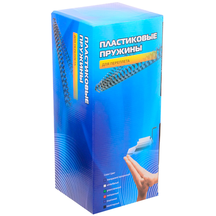 Пружины для переплета 2.2 см, 171-190 листов, Office Kit