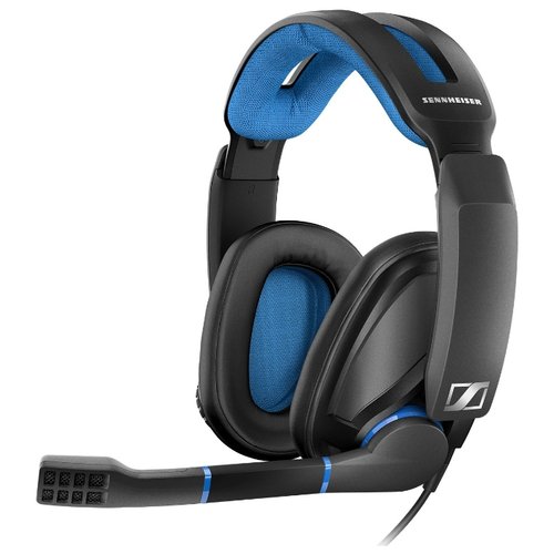 

Гарнитура Sennheiser GSP 300, черный, Синий, GSP 300