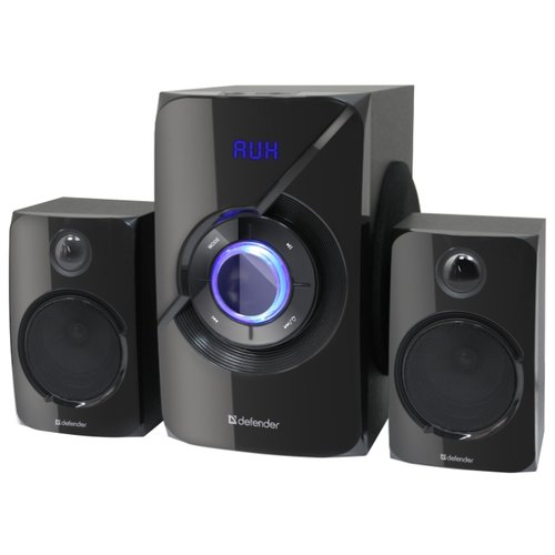 

Акустика 2.1 Defender X420, 16W+2x12W, FM, USB, черный (65525), X420