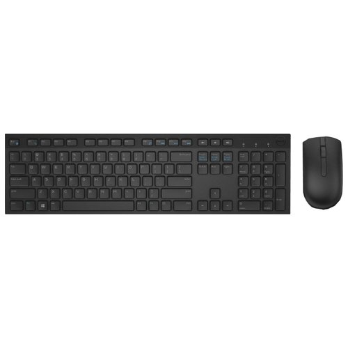 Клавиатура + мышь Dell KM636, USB, черный