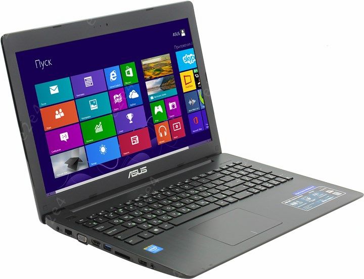 Ноутбук ASUS X553MA 15.6" 1366x768, Intel Celeron N2840 2.16GHz, 4Gb RAM, 500Gb HDD, WiFi, BT, Cam, W8.1, черный (90NB04X6-M18640)