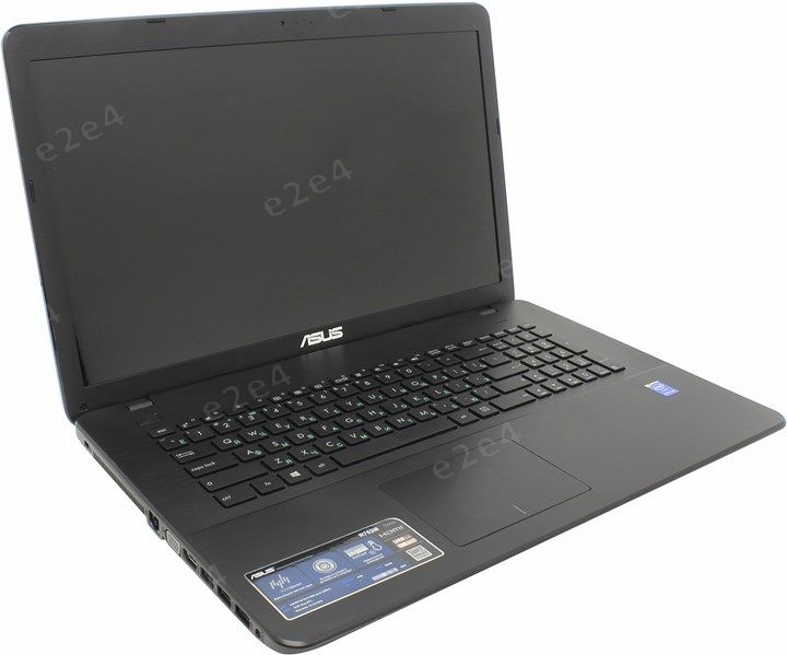 Ноутбук ASUS R752MD-TY072D 17" 1600x900, Intel Pentium N3530 2.16GHz, 4Gb RAM, 500Gb HDD, DVD-RW, GeForce 820M-1Gb, WiFi, BT, Cam, DOS (90NB0601-M01860)