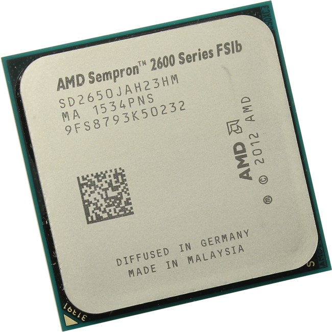 Процессор AMD Sempron-2650 Kabini, 2C/2T, 1450MHz TDP-25W SocketAM1 tray (OEM) (SD2650JAH23HM)